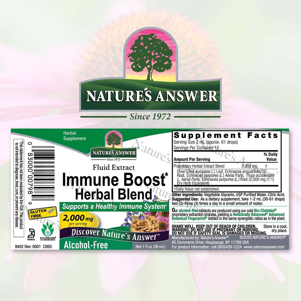 Nature's Answer - Immune Boost Herbal Blend Extract  30ml