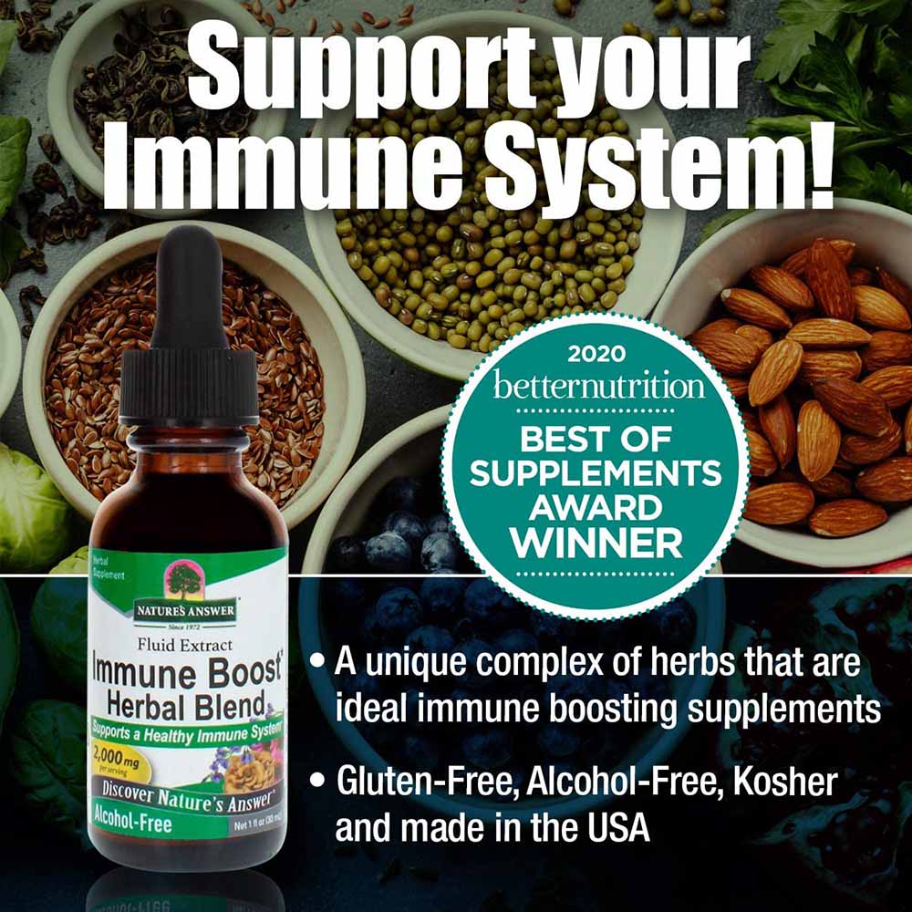 Nature's Answer - Immune Boost Herbal Blend Extract  30ml