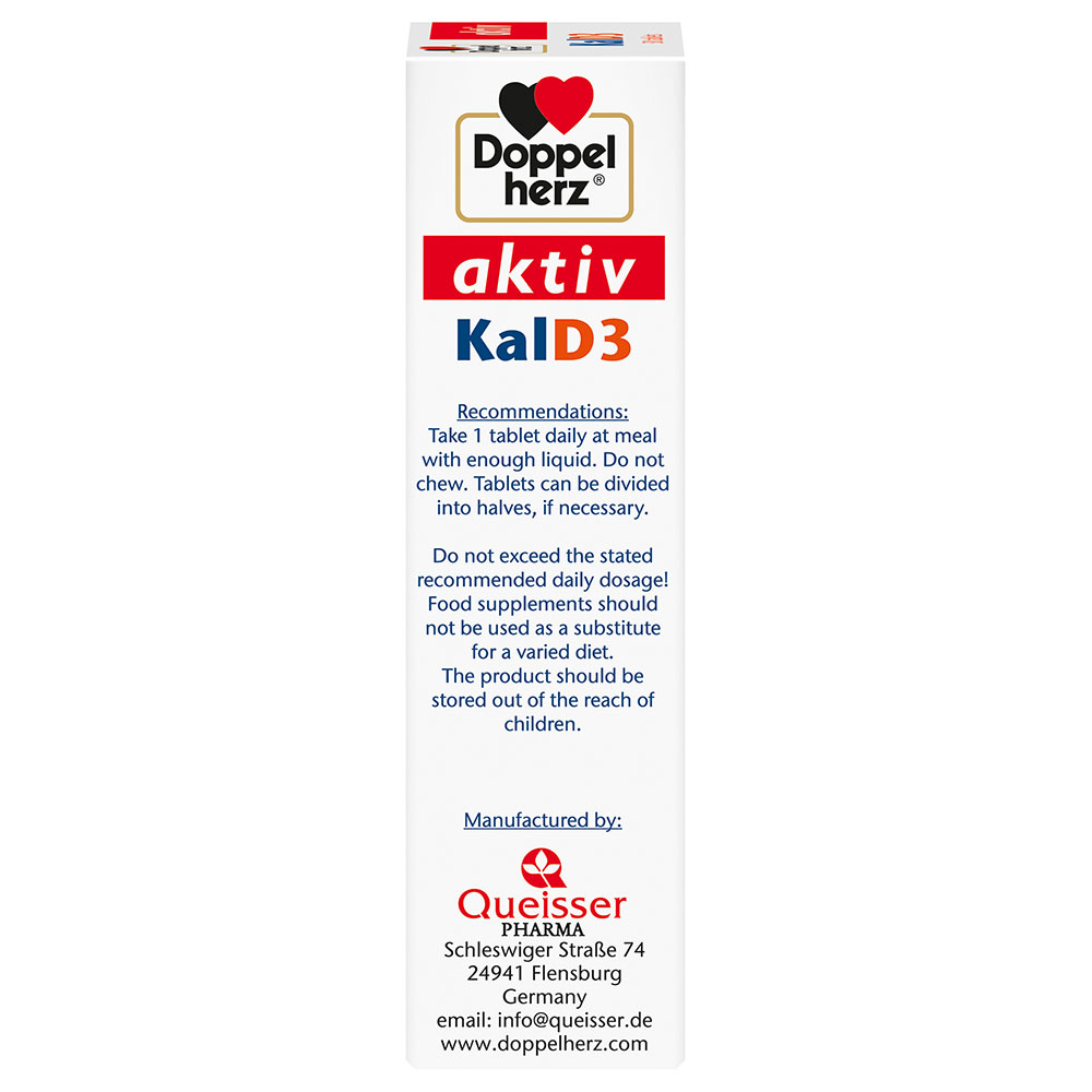 Doppelherz - Aktiv Kal D3 30 Tablets