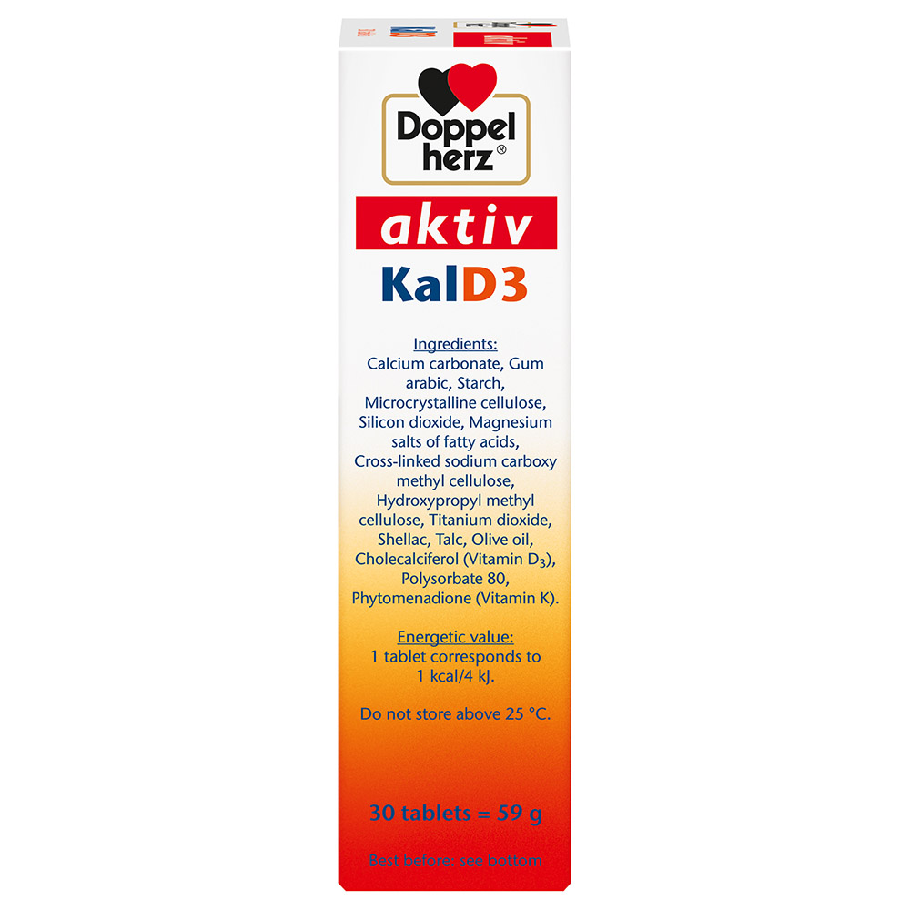 Doppelherz - Aktiv Kal D3 30 Tablets