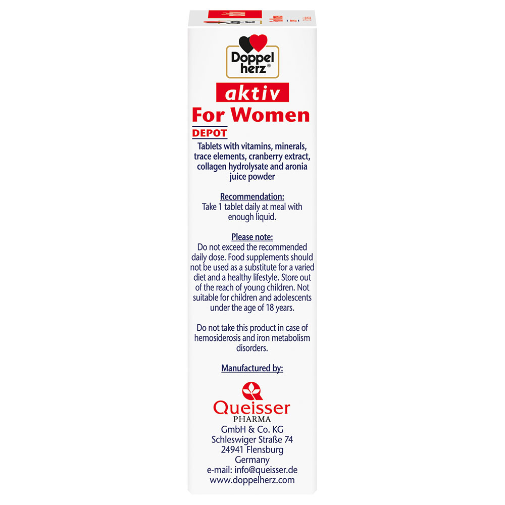 Doppelherz - Aktiv For Women Depot 30 Tablets