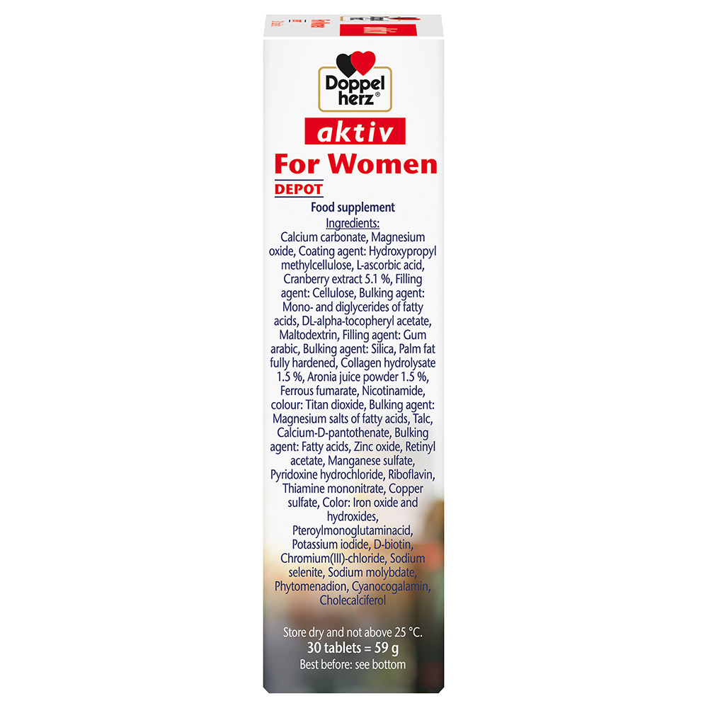 Doppelherz - Aktiv For Women Depot 30 Tablets
