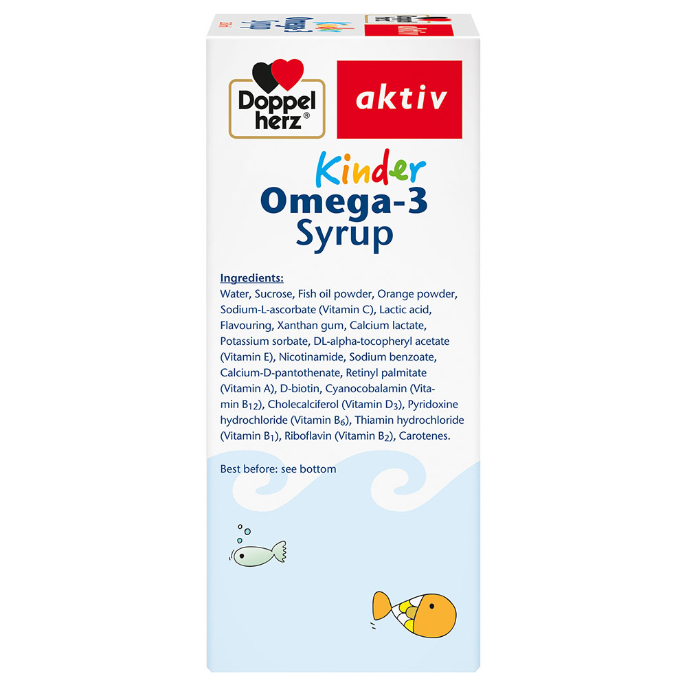 Doppelherz - Aktiv Kids Omega -3 Syrup 250 ml