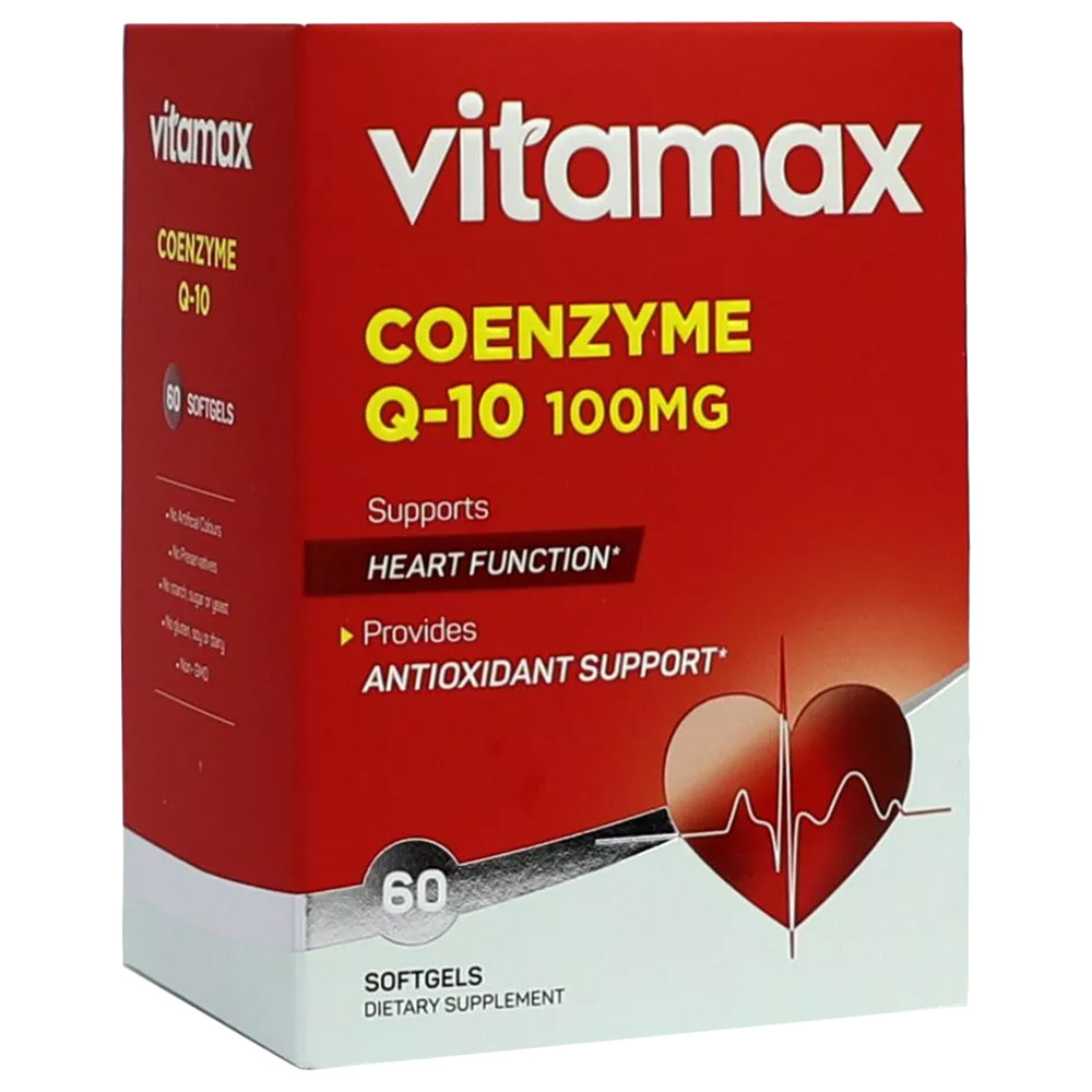 Vitamax - Coenzyme Q10 Softgel 100mg - 60's