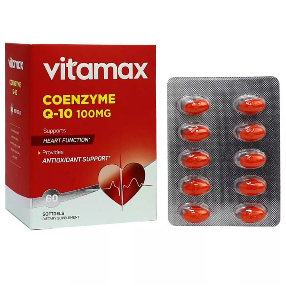 Vitamax - Coenzyme Q10 Softgel 100mg - 60's