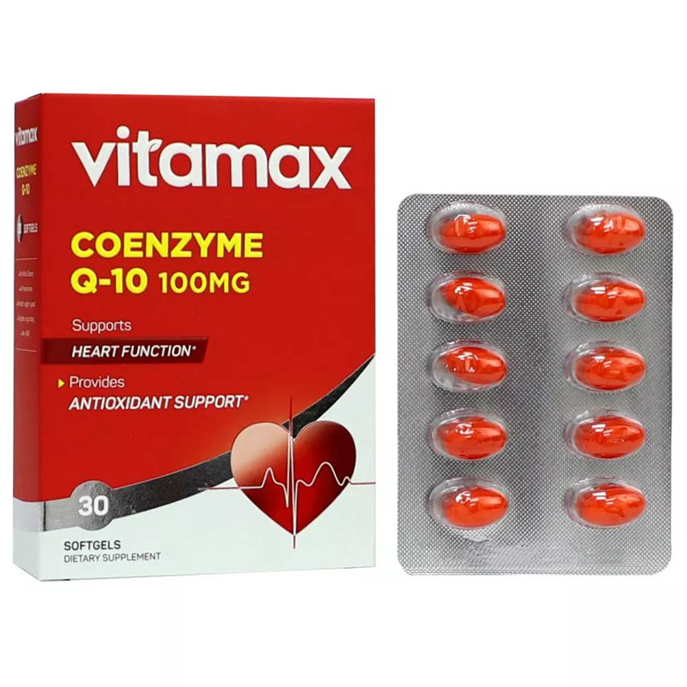 Vitamax - Coenzyme Q10 Softgel 100mg - 30's