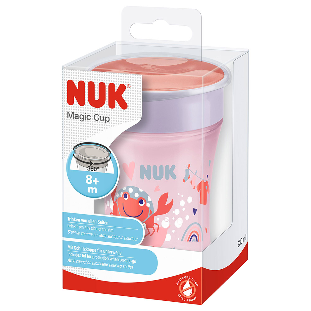 NUK - Magic Cup - 8M - Wheelies-Skate - 230ml