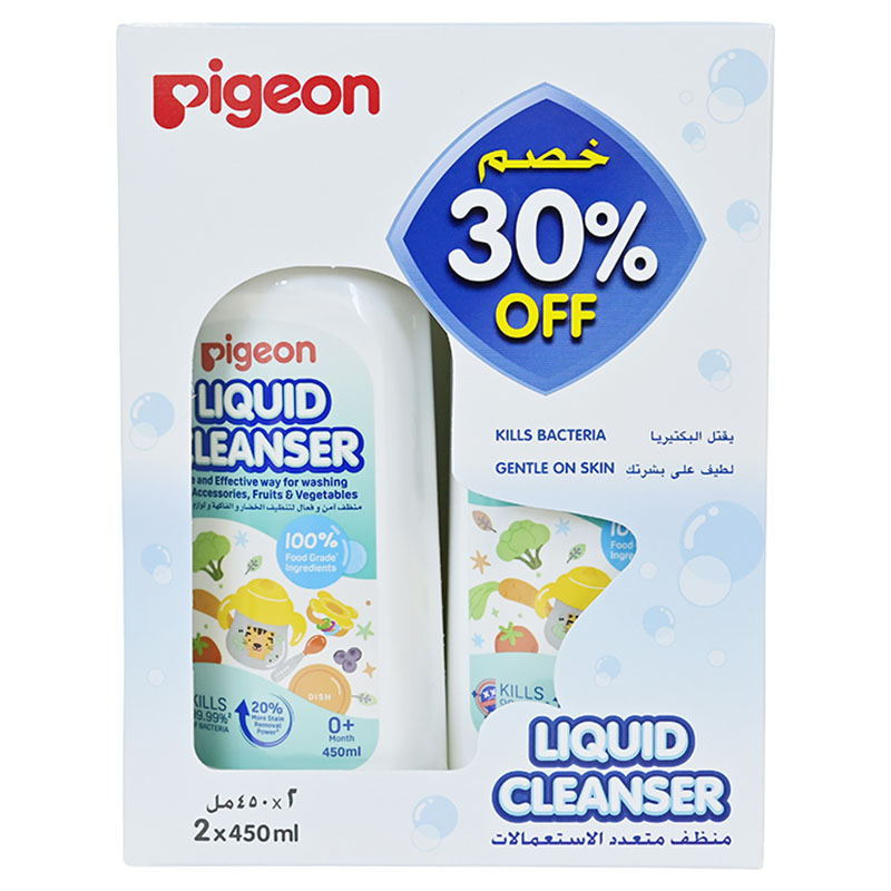 Pigeon - Baby Liquid Cleanser - 450ml - Pack of 2