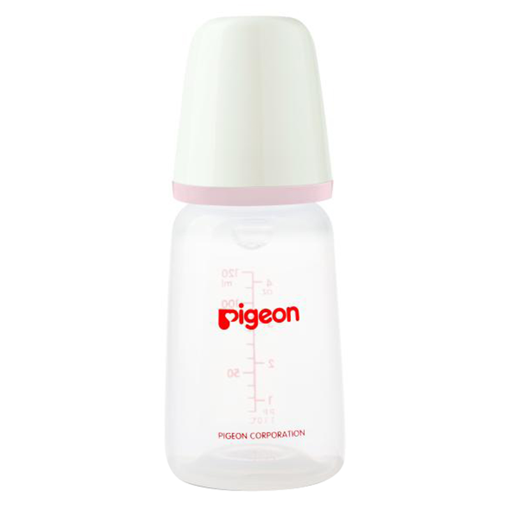 Pigeon - Plastic Feeding Bottle KP-4 120ml - Pink