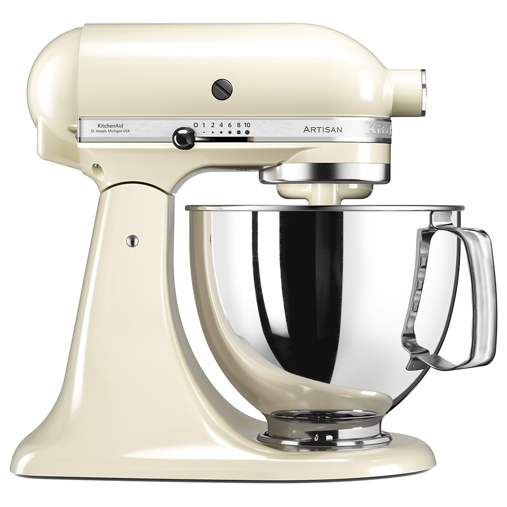 KitchenAid- Artisan Tilt Head Stand Mixer- 4.8L - Cream - 5KSM125BAC