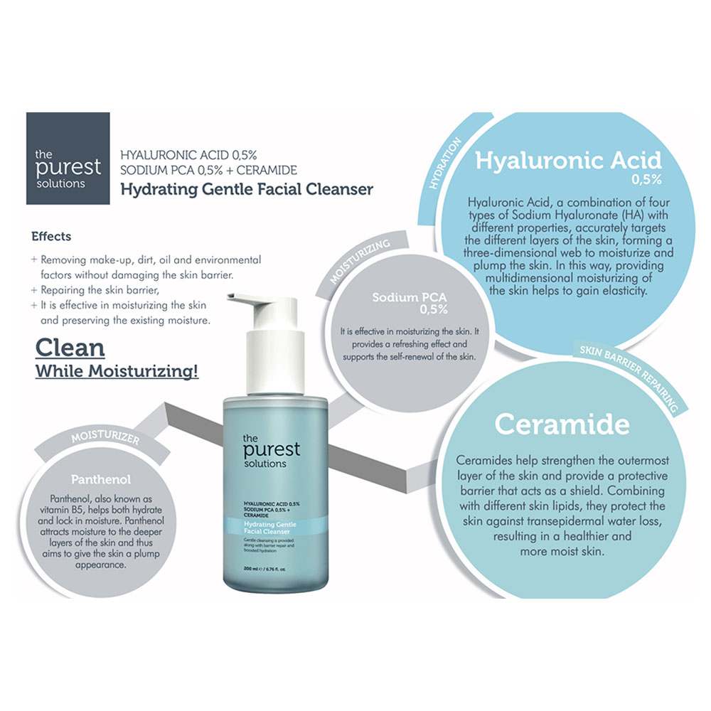 The Purest Solution - Hydrating Gentle Facial Cleanser - 200ml