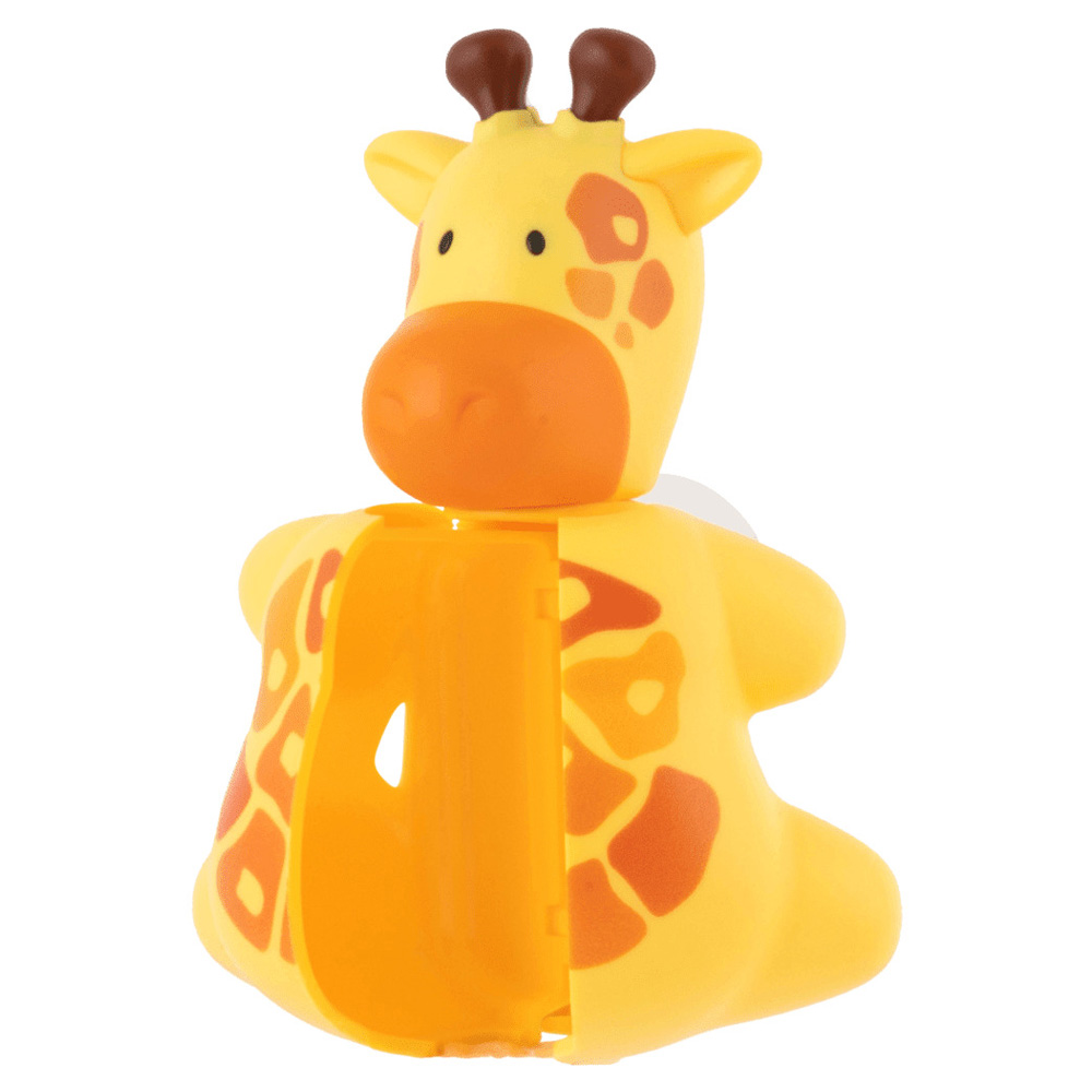 Flipper - Hygienic Toothbrush Holder With Suction Cup, Giraffe, 3Y+