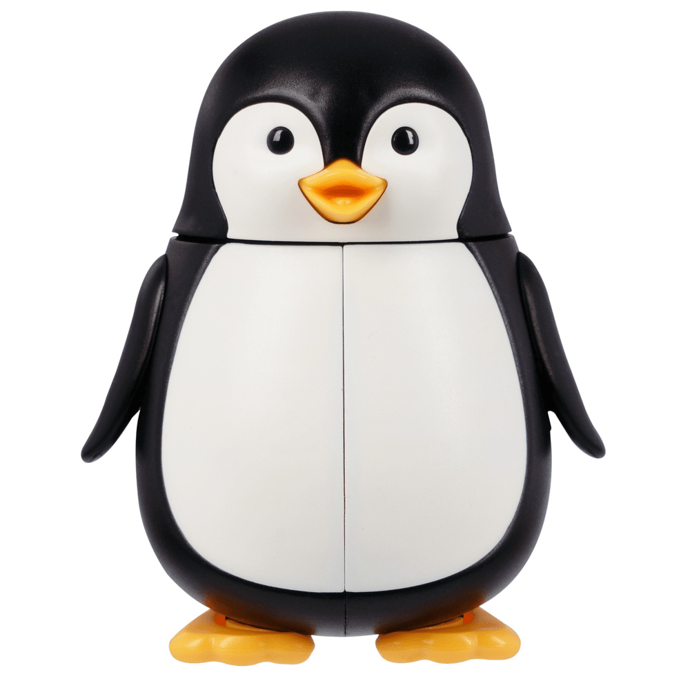 Flipper - Hygienic Toothbrush Holder With Suction Cup, Penguin, 3Y+