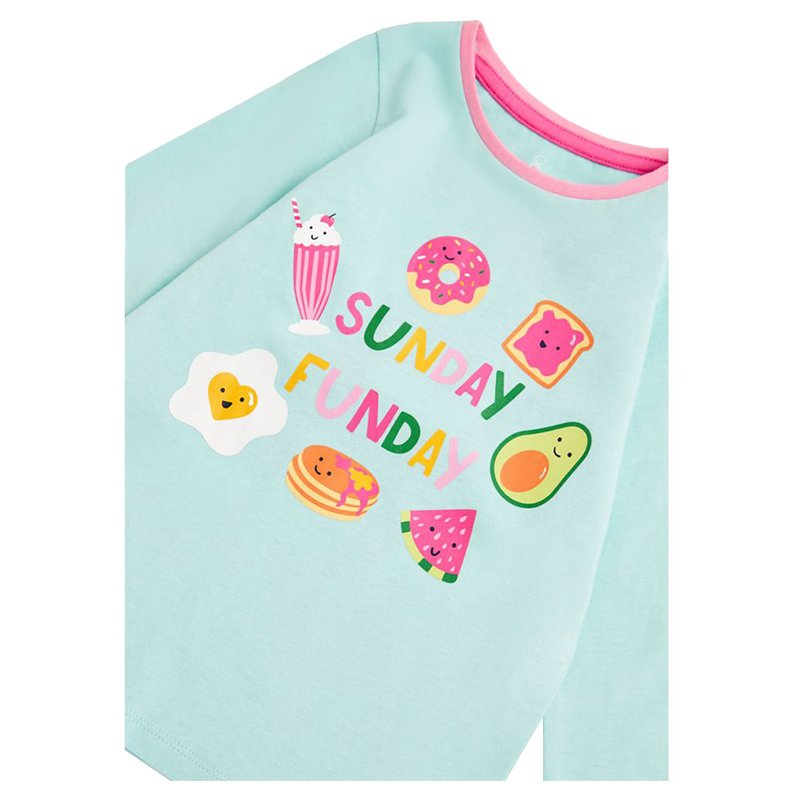 Mothercare Girls Sunday Funday Pyjamas - 3 Pcs