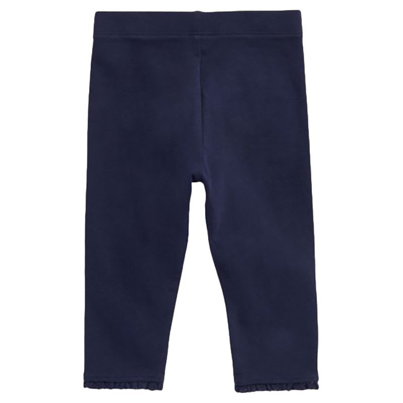 Mothercare Girls Leggings - Navy