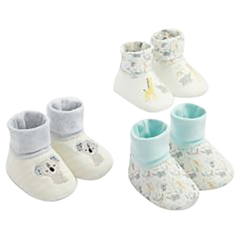 Mothercare - 3Pc-Set - Koala Sock-Top Baby Booties