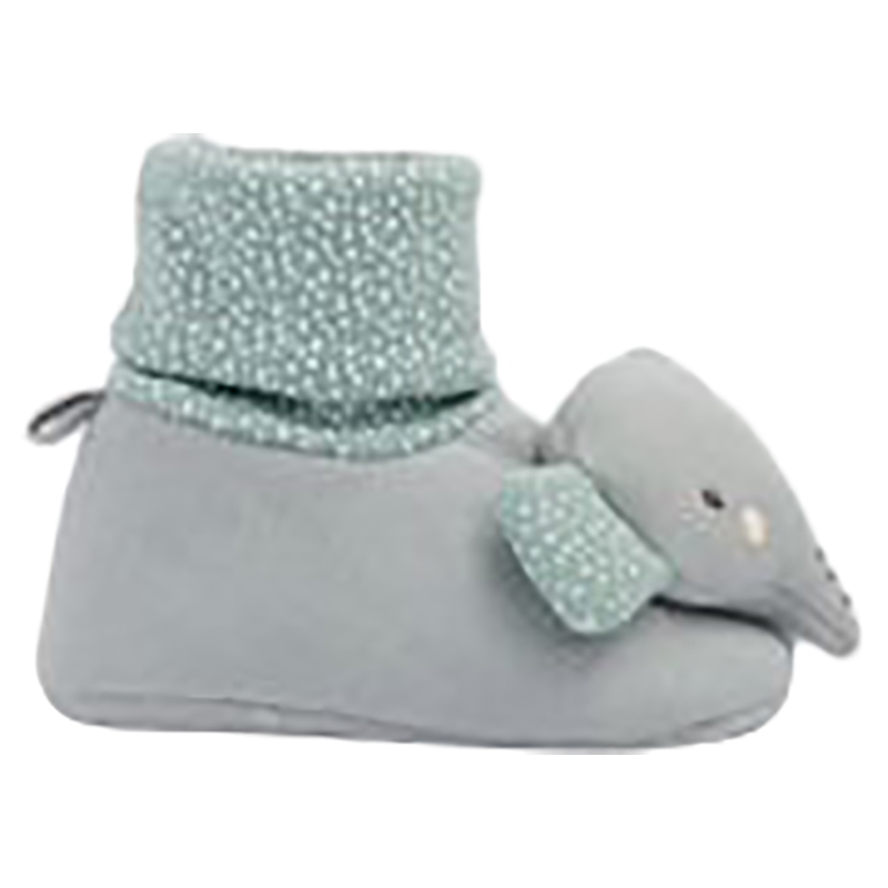 Mothercare - Elephant Rattle Sock-Top Booties