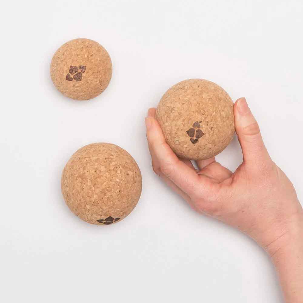 Halfmoon - Cork Massage Ball Trio