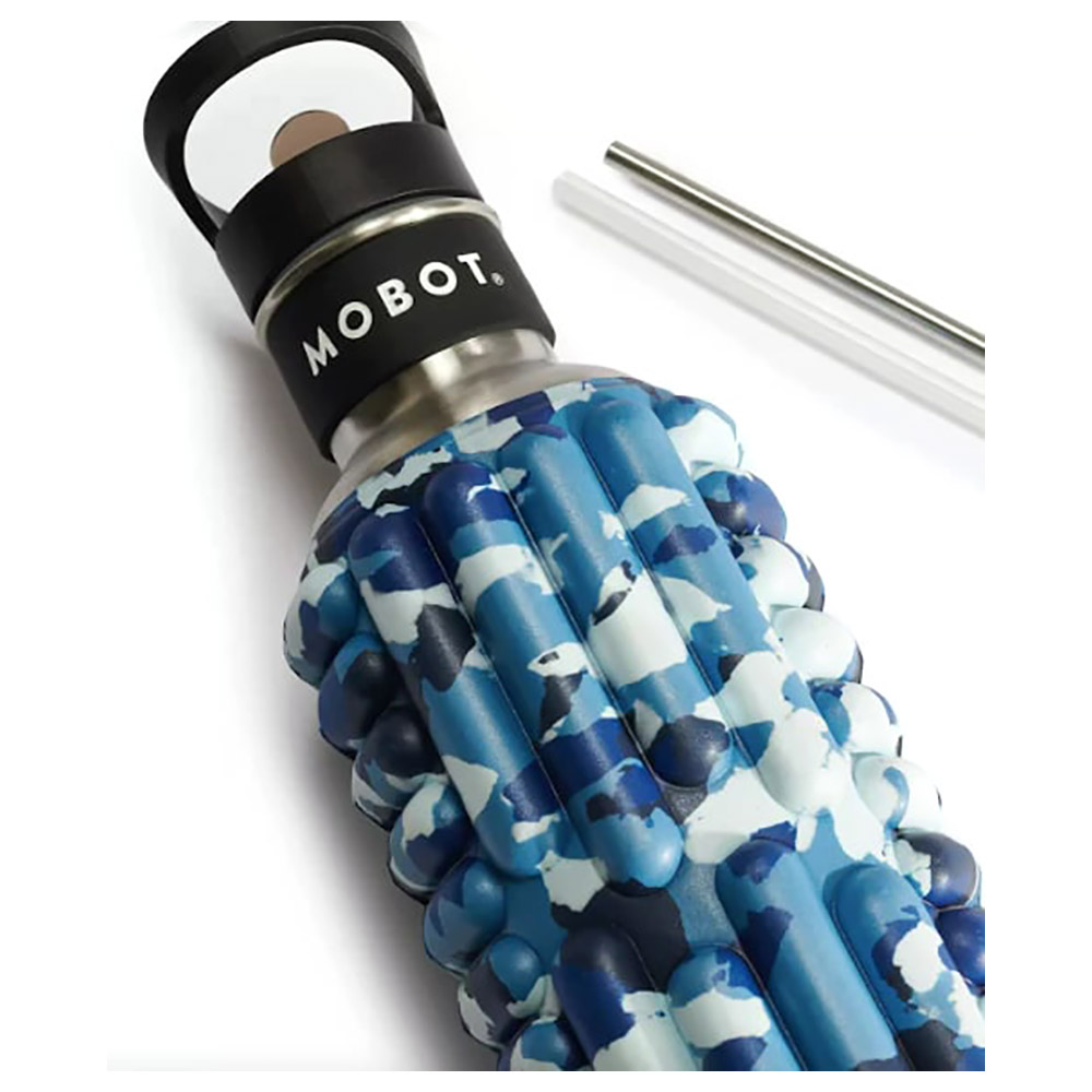 Mobot - Grace Foam Roller Water Bottle - 798.4Ml - Marine