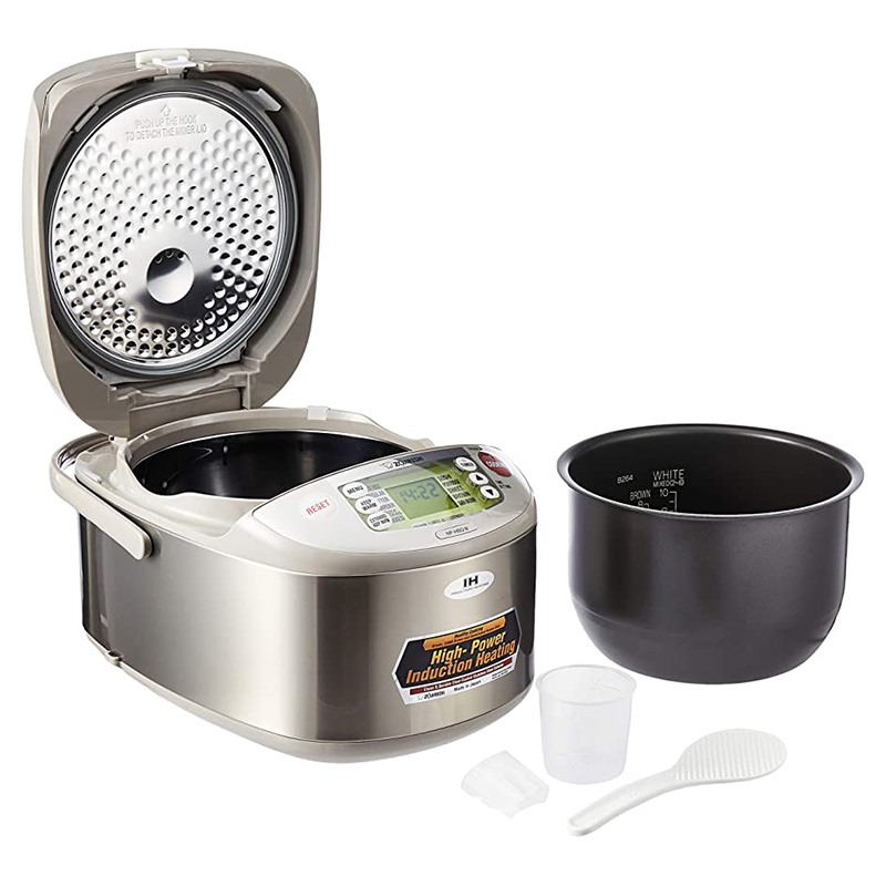 Zojirushi Electric Rice Cooker/Warmer - Silver - 1.8 L