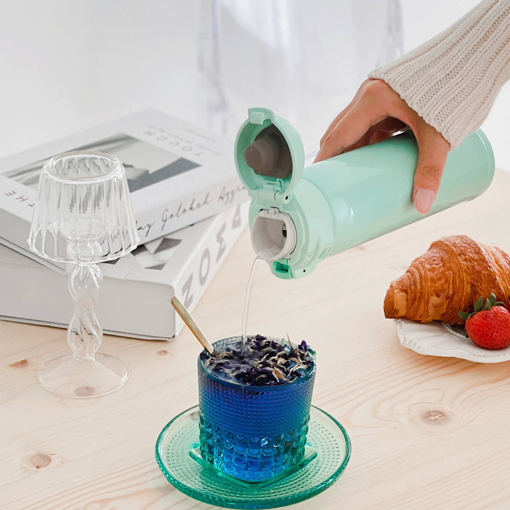 Zojirushi - Stainless Steel Vacuum Bottle - Mint - 480ml