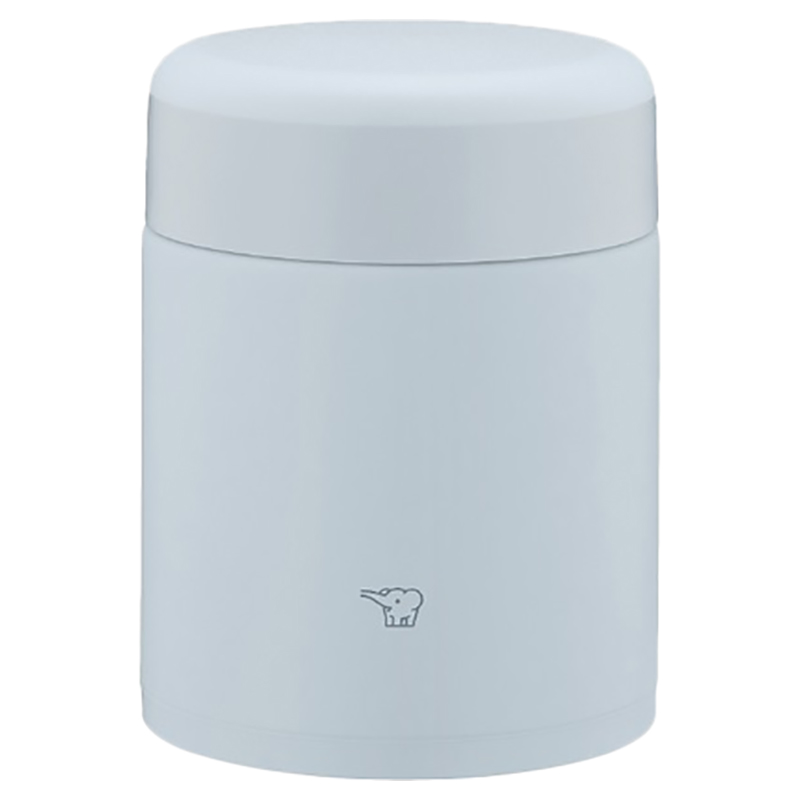 Zojirushi - Stainless Steel Vacuum Soup Jar - 0.40L - Ice Grey