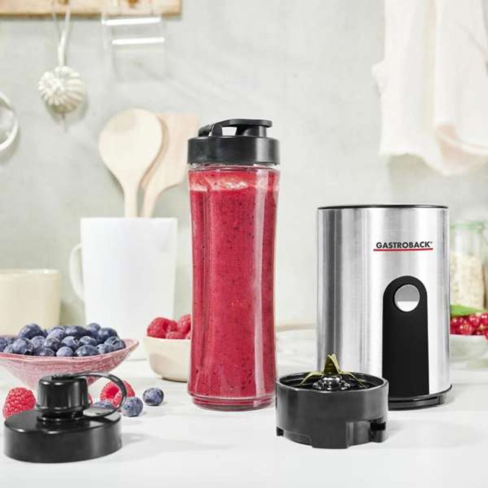 Gastroback Design Smoothie Maker Mix & Go Juicer Machine - Silver