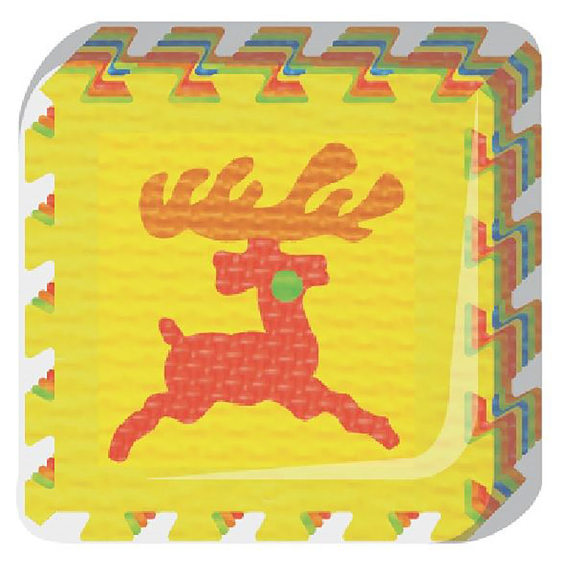  Power Joy - Puzzle Mat Animal 30 x  30cm 10pcs