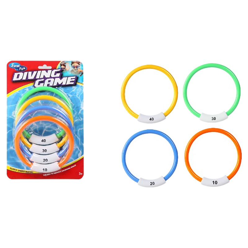 Mondo - Diving Ring Toys - 4pcs