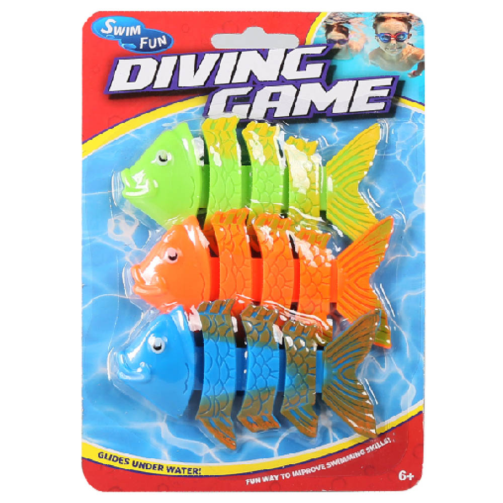 Mondo - Diving Squiggle Wiggle Toys - 3pcs