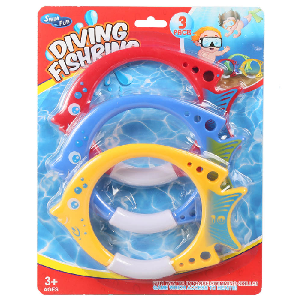 Mondo - Diving Fish Ring Toys - 3pcs