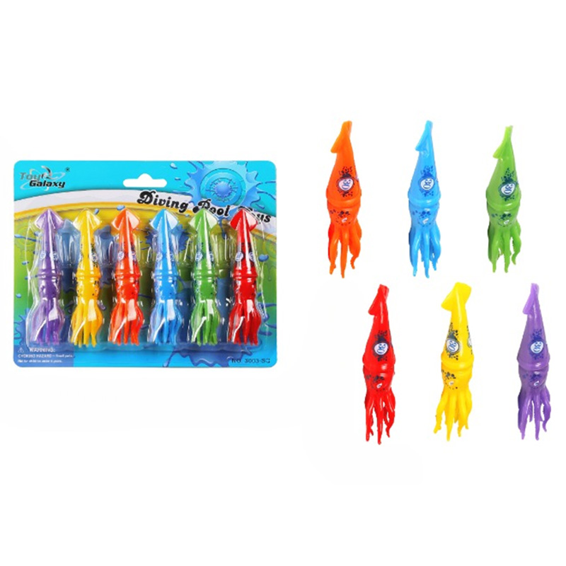 Mondo - Diving Squid Toys - 6pcs