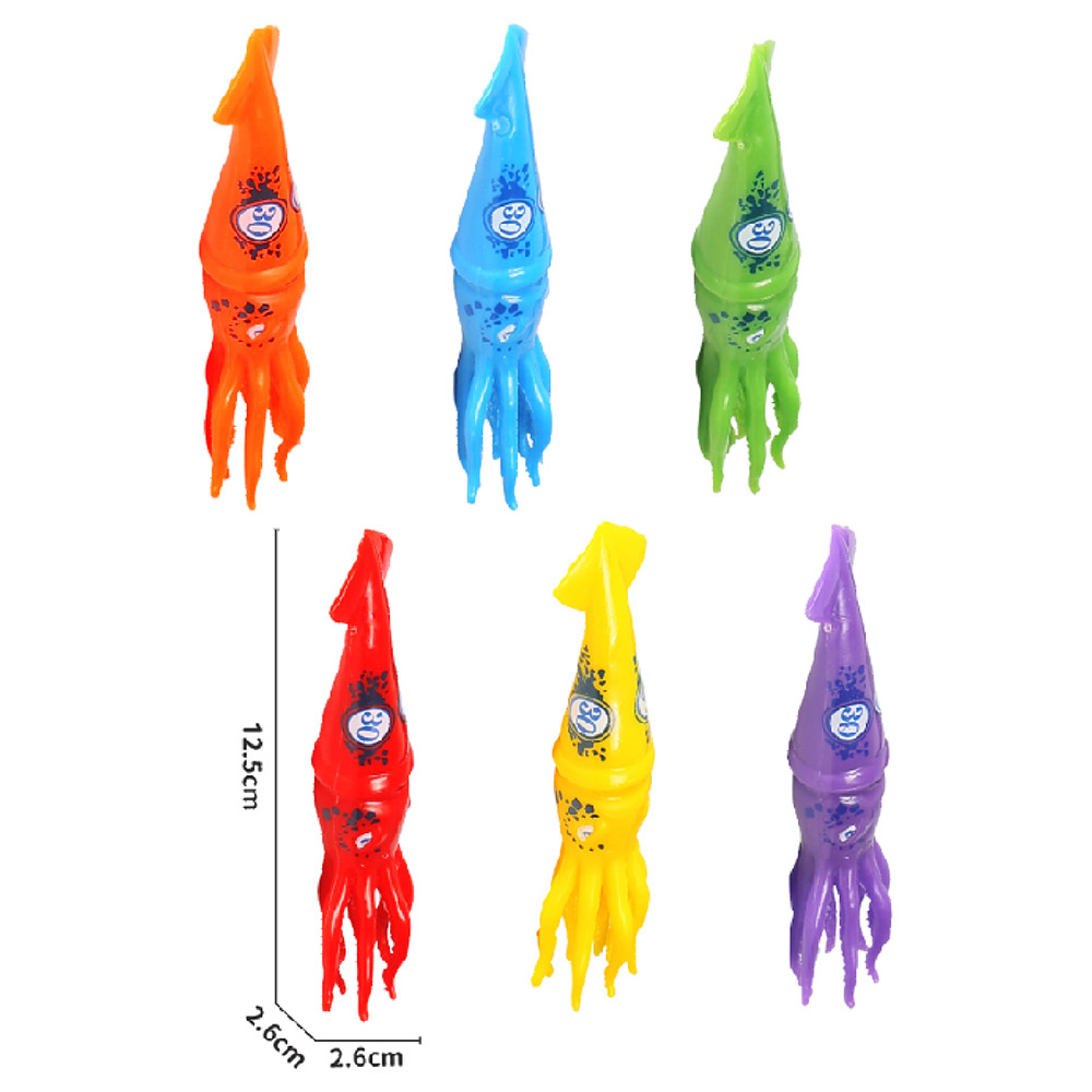 Mondo - Diving Squid Toys - 6pcs