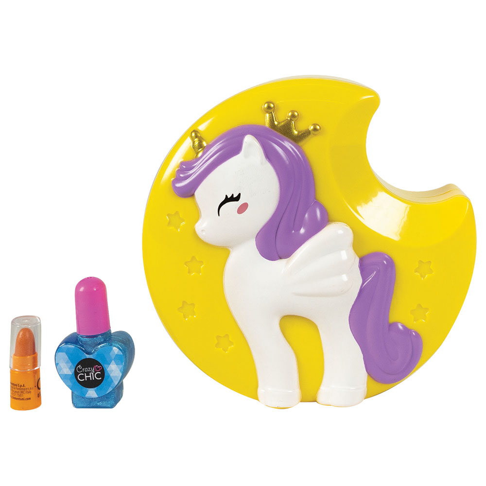Clementoni - Crazy Chic Unicorn Make Up Trousse 