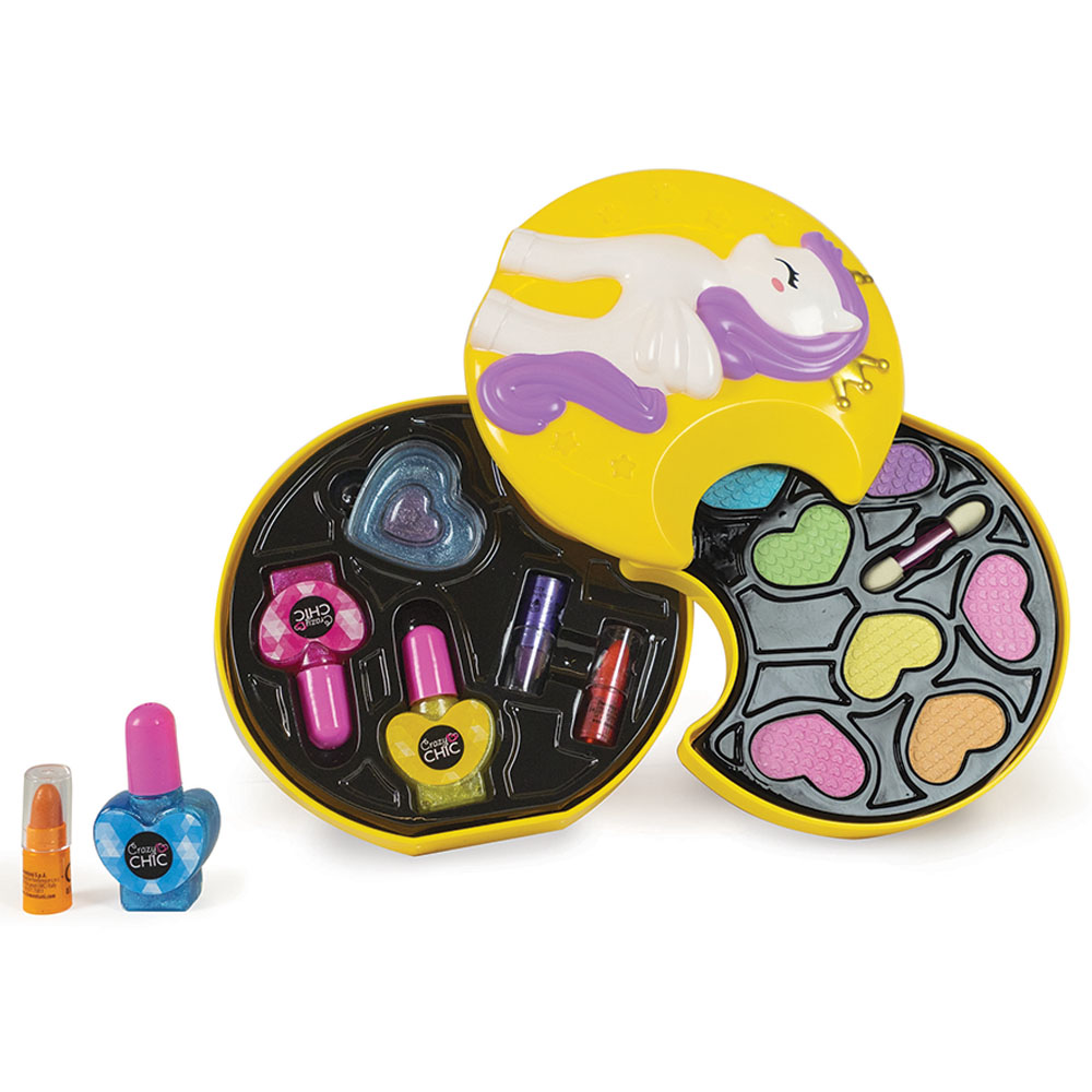 Clementoni - Crazy Chic Unicorn Make Up Trousse 
