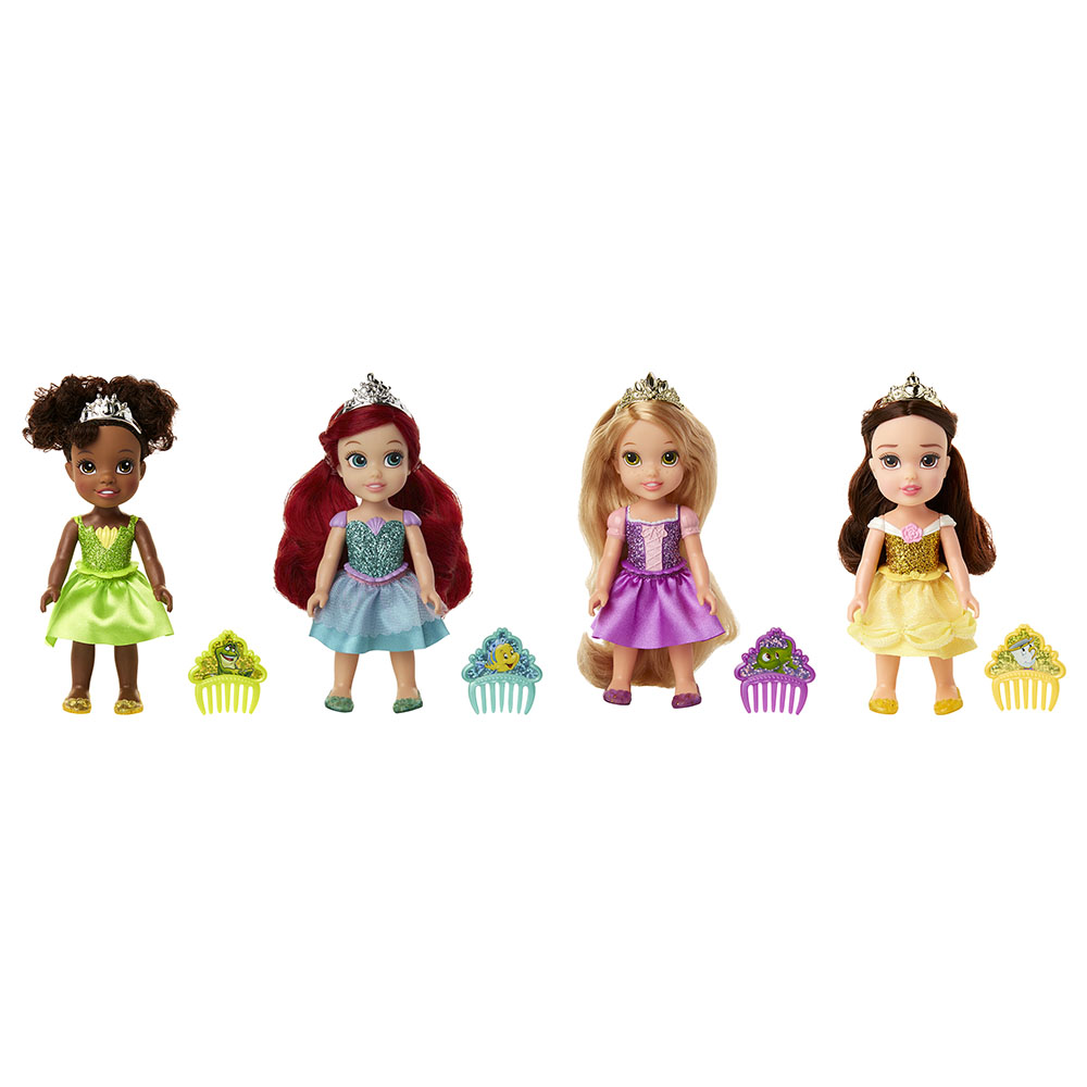 Disney Princess - Petite Glitter Bodice Dolls - Assorted 1pc