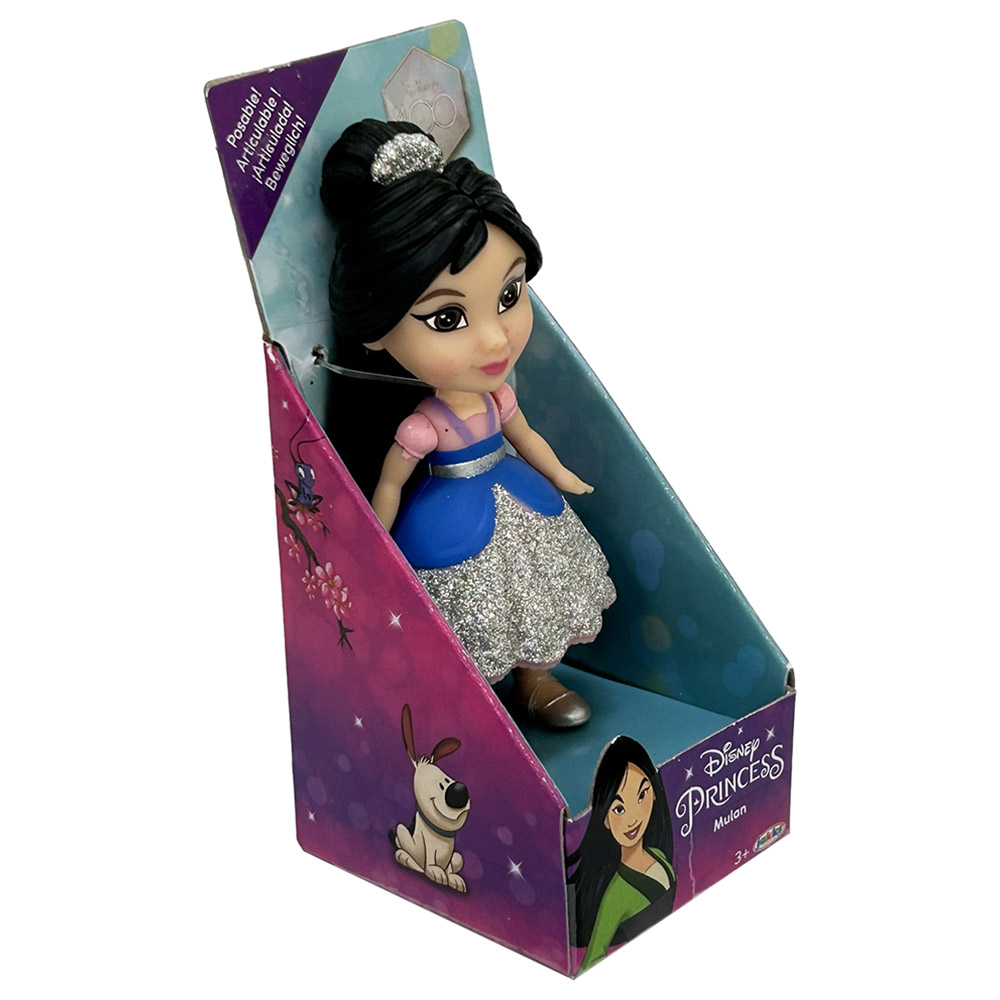 Disney - Mini Princess Doll - Mulan - 3-Inch