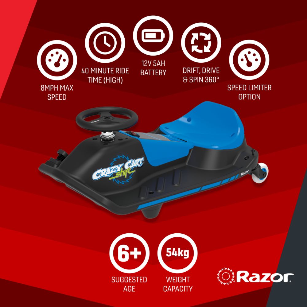 Razor Crazy Cart Shift 2.0 13km/h