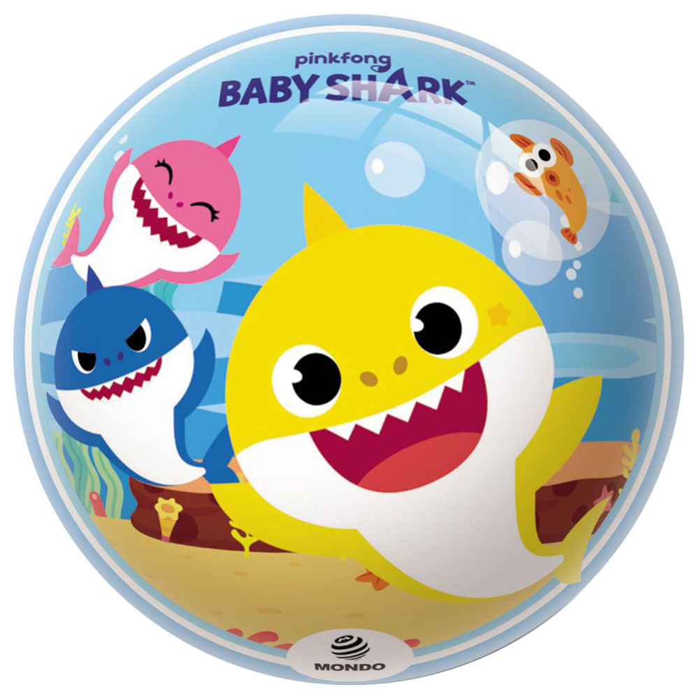 Mondo - PVC Ball Baby Shark 23cm - Assorted 1pc