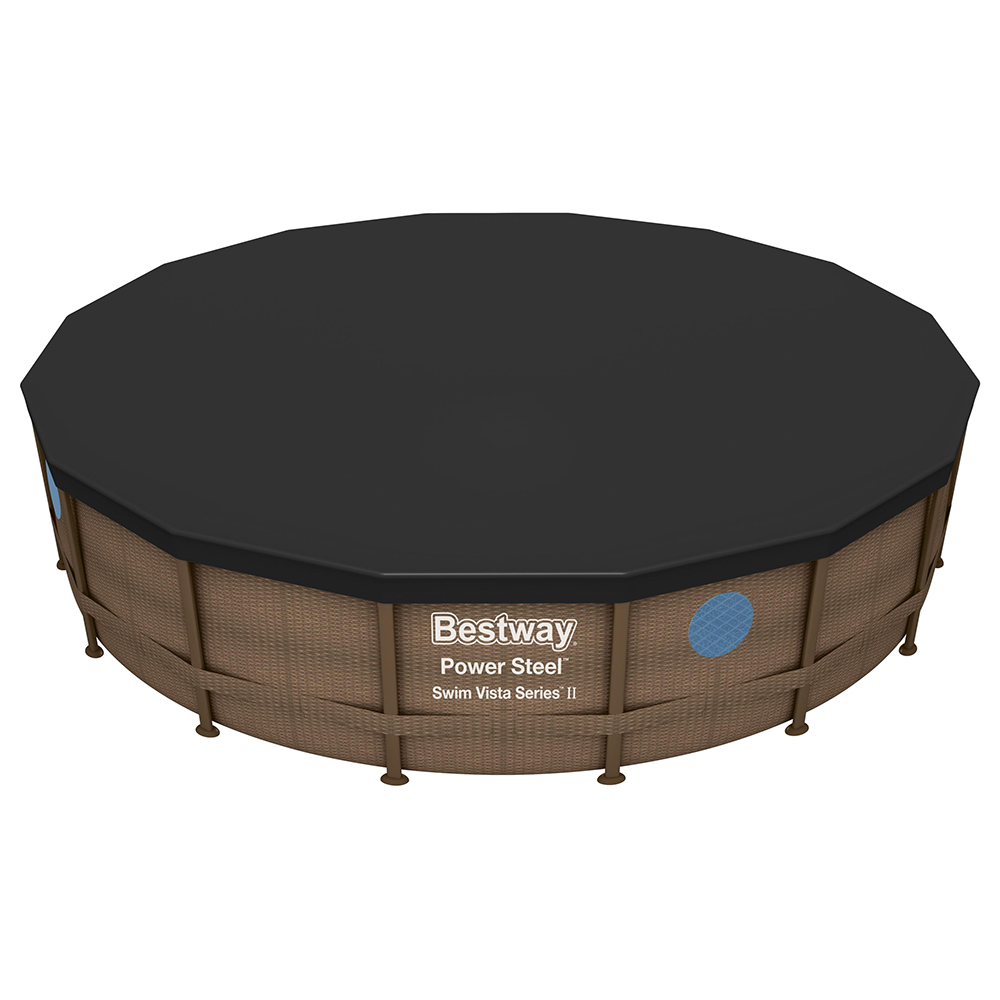 Bestway - Steel Pool Cover 488cm - Black