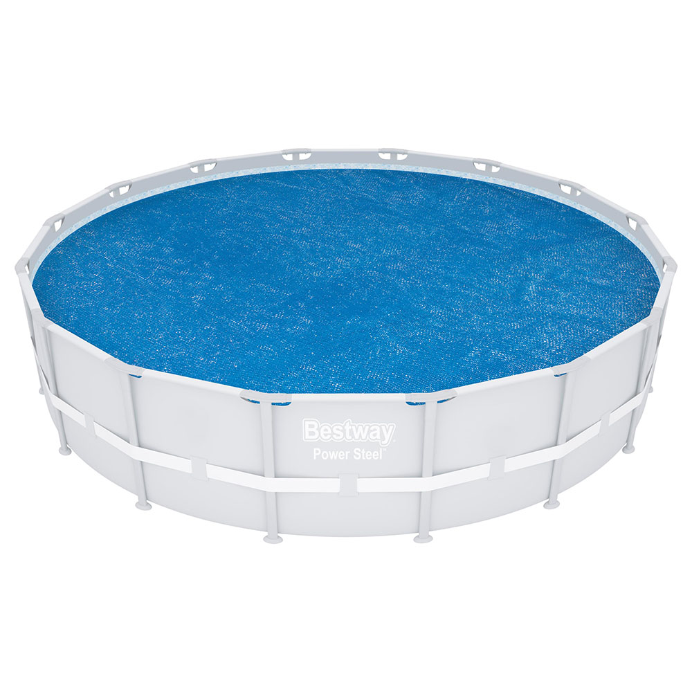 Bestway - Steel Pool Cover Pro 488cm - Blue