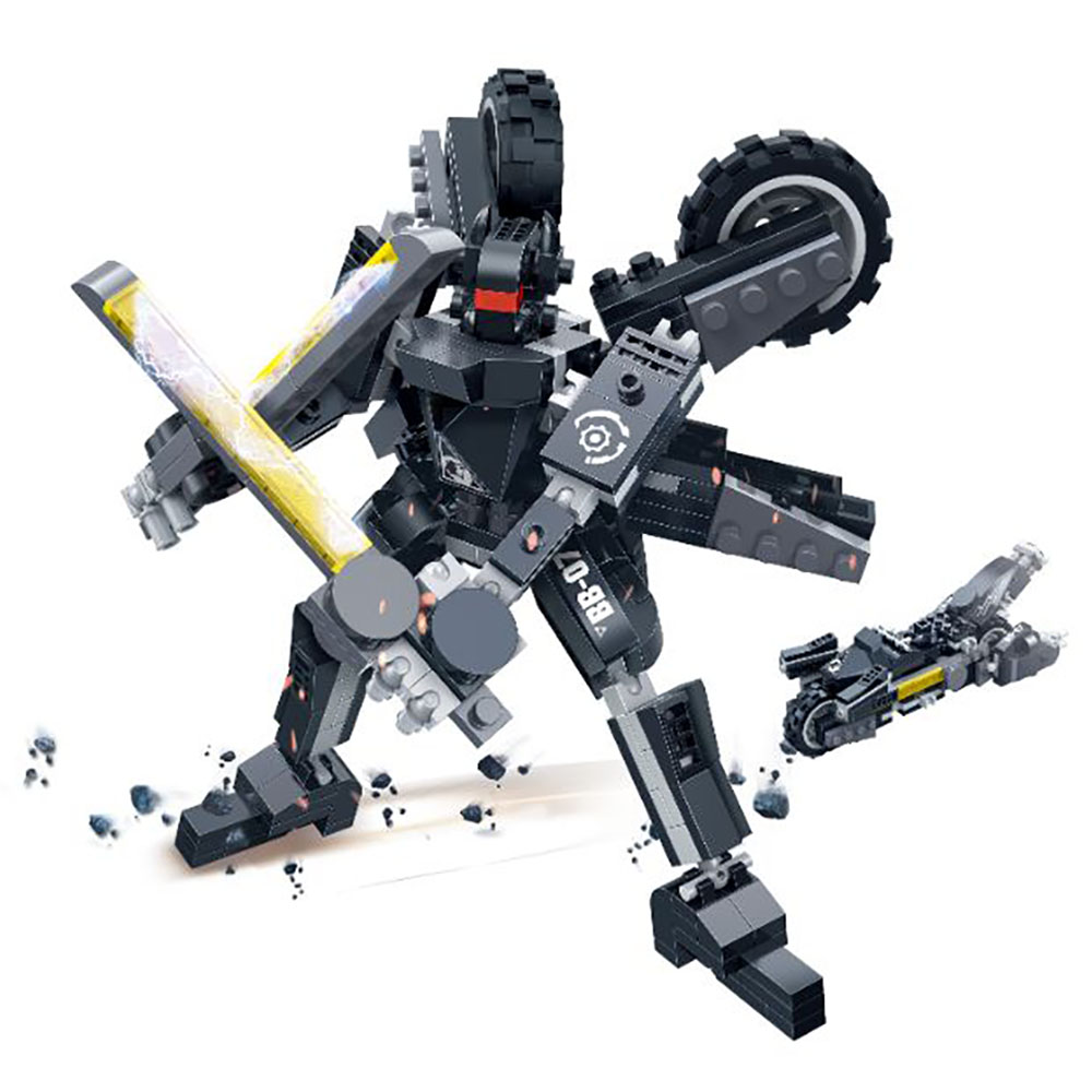 Banbao - 2-in-1 Building Blocks Robot Set - 296pcs