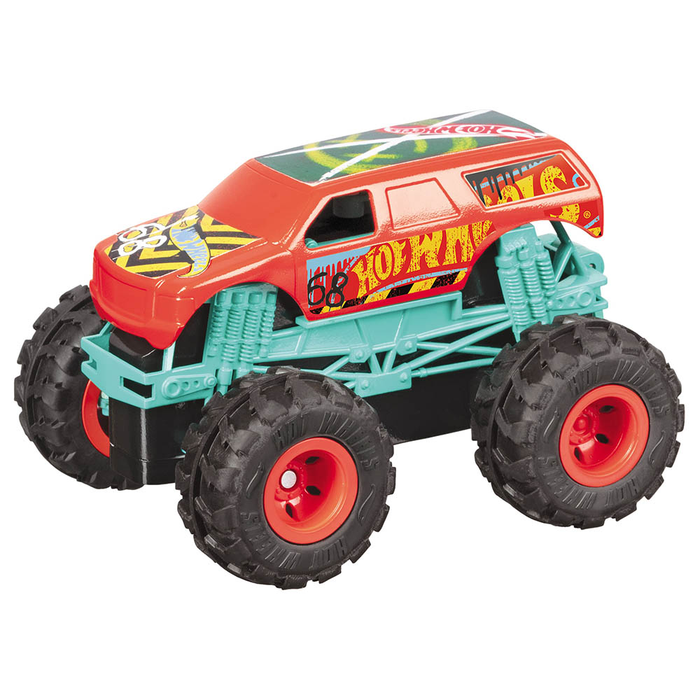 Mondo - Hot Wheels Remote Control Mini Monster Truck - Style May Vary