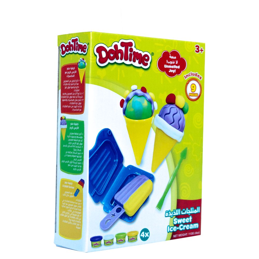 DohTime - Mini Sweet Ice Cream Play Dough Set