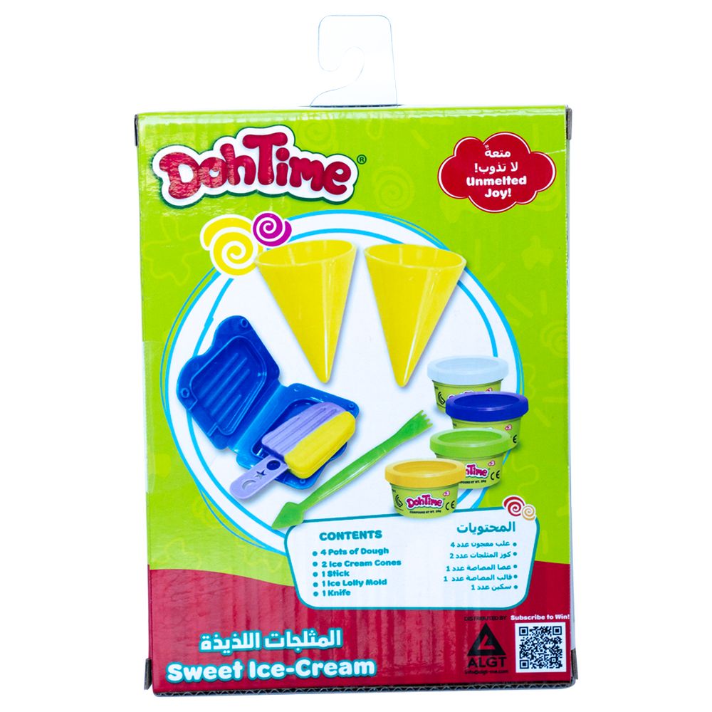 DohTime - Mini Sweet Ice Cream Play Dough Set
