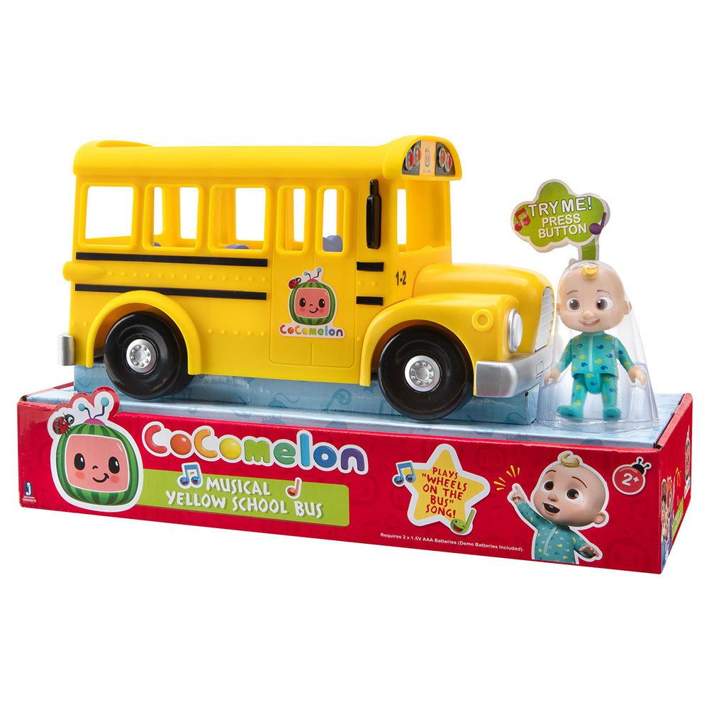 Cocomelon - Feature Vehicle School Bus with JJ Figure