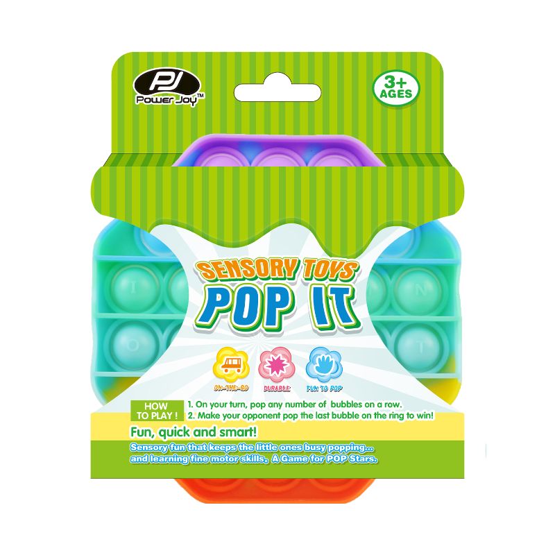 Power Joy - Pop-It Fidget Game - Assorted 1pc