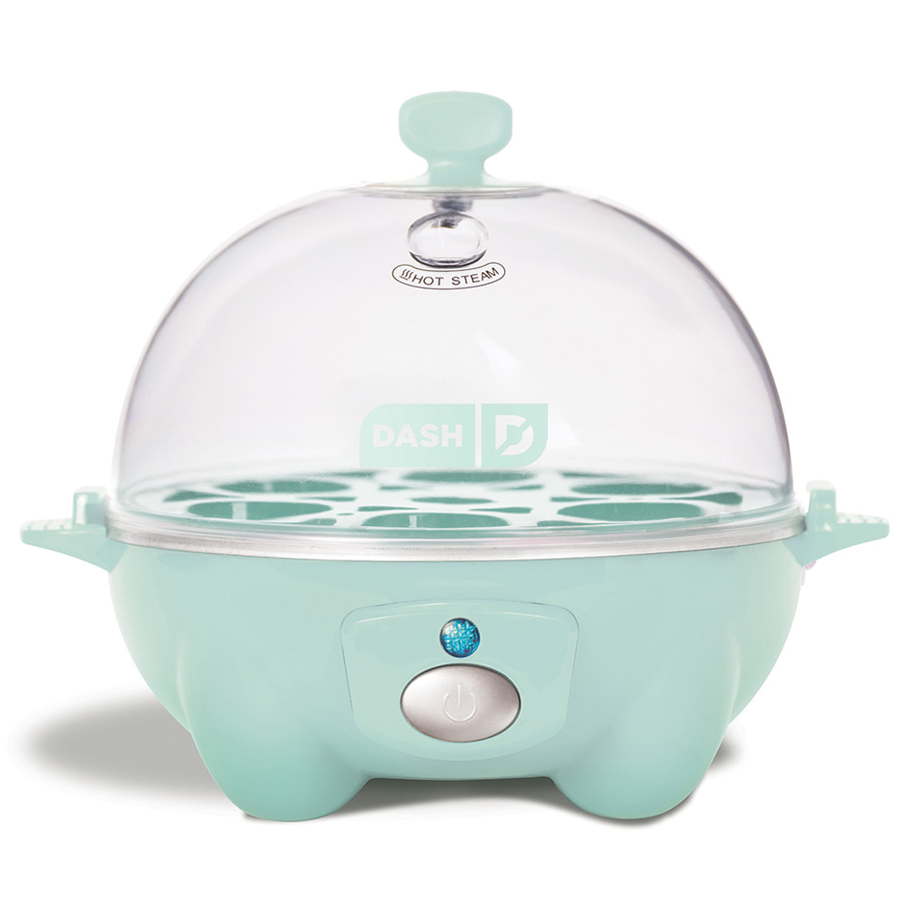 Dash Rapid Egg Cooker: 6 Egg Capacity Electric Cooker Aqua