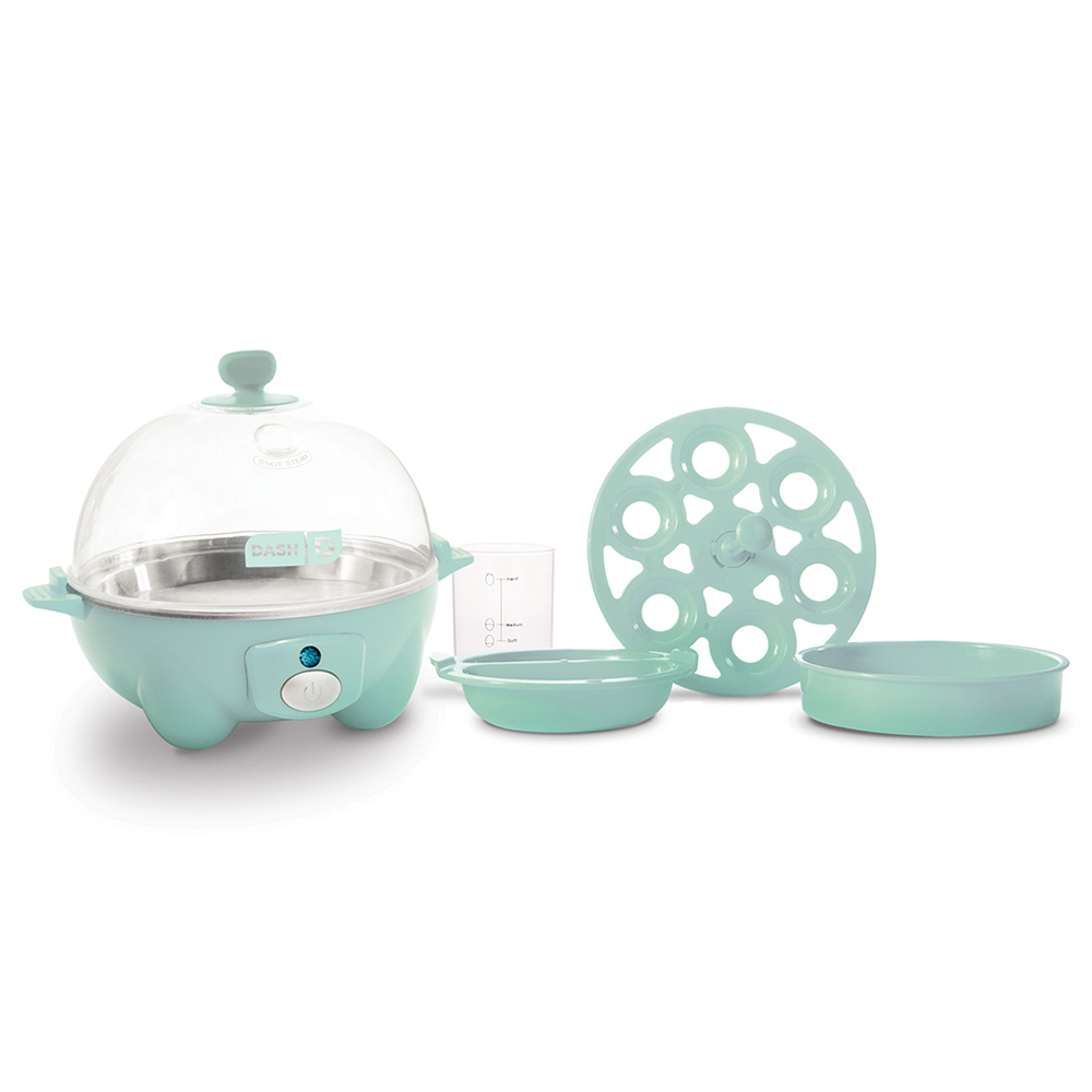 Dash Rapid Egg Cooker: 6 Egg Capacity Electric Cooker Aqua