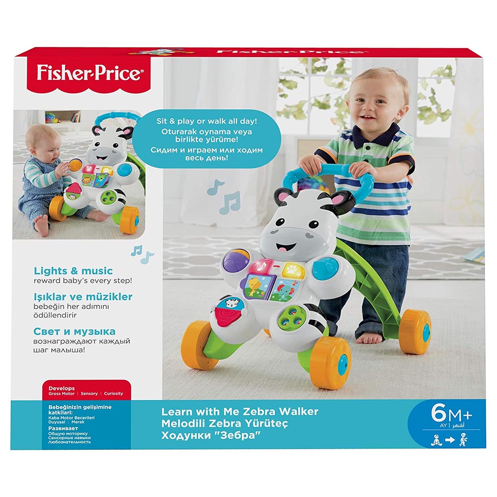 Fisher-Price Learn With Me Zebra Walker
